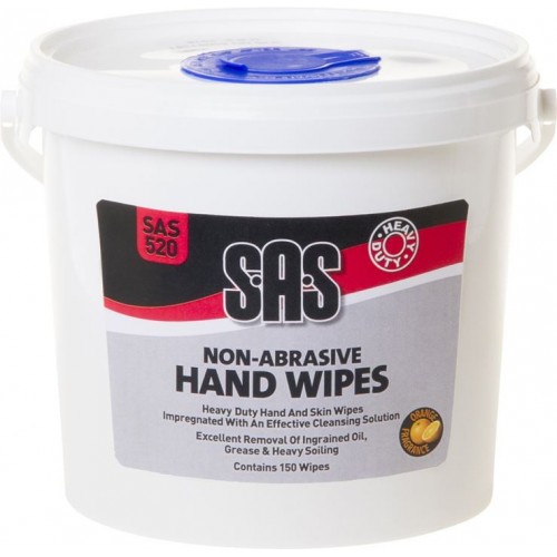 S.A.S Hand Wipes - Non-Abrasive S.A.S Hand Wipes - Non-Abrasive
